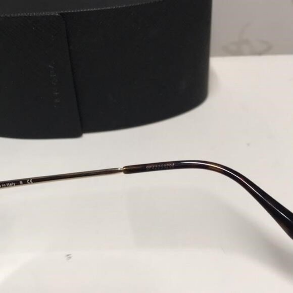 ✨ New Authentic Prada SPR 18X 2AU-4P0 Women’s Sunglasses – Havana with Silver Mi - Picture 14 of 14